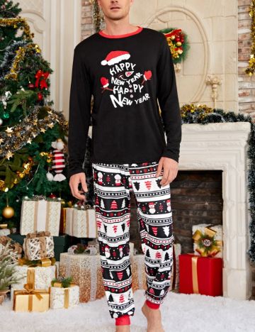 Compleu pijamale Shein, mix culori