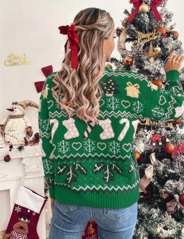 Pulover Shein, mix culori