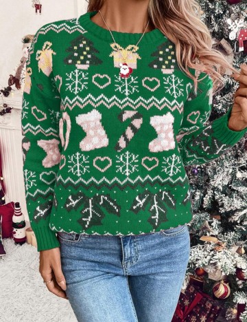 Pulover Shein, mix culori