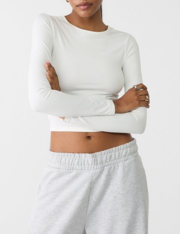 Top Stradivarius, alb