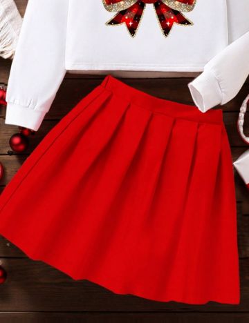 Fustă Shein, roșu