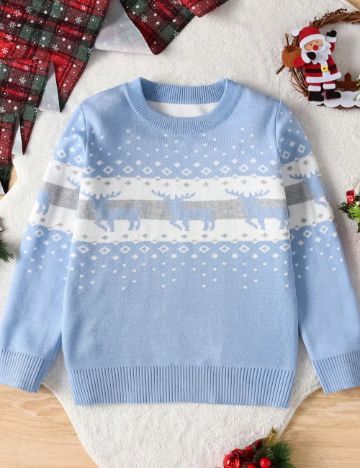 Pulover Shein, albastru