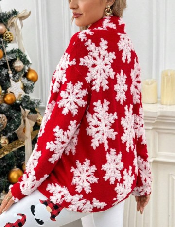 Pulover Shein, roșu