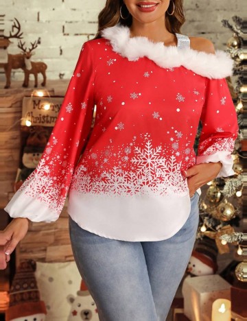 Cămașă Shein Curve+, mix culori