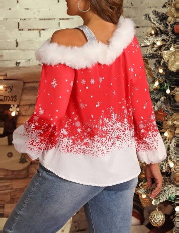 Cămașă Shein Curve+, mix culori