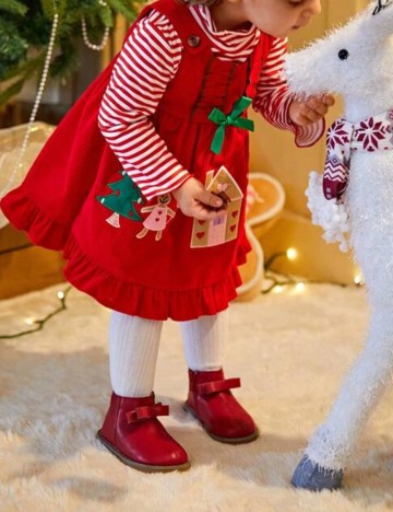 Set rochie și bluză Shein, roșu