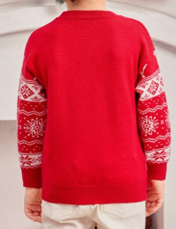 Pulover Shein, roșu