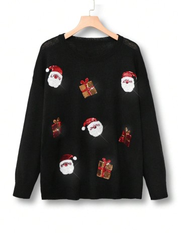 Bluză Shein Curve+, negru