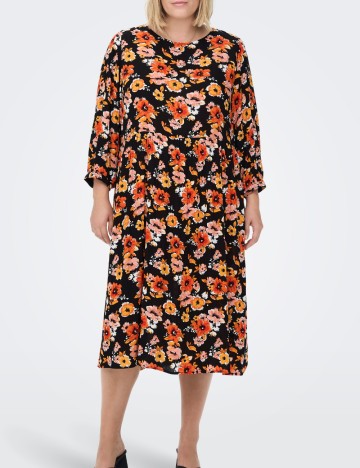 Rochie maxi Only, mix culori