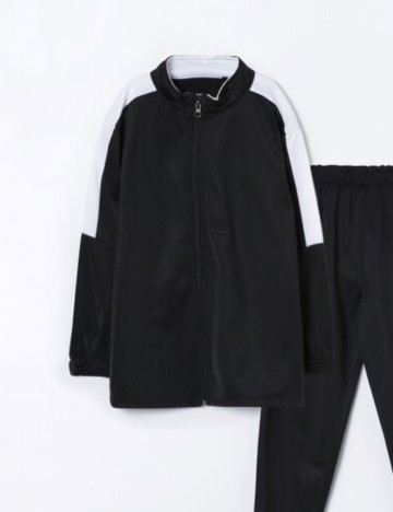 Bluză cu fermoar Lefties, negru