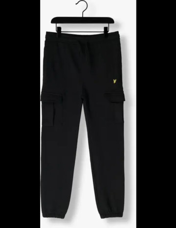 Pantaloni de trening Lyle & Scott, negru