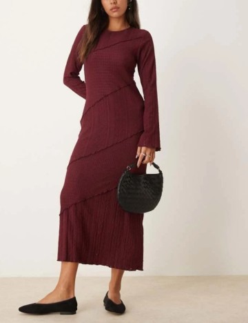 Rochie maxi Miss Selfridge, vișiniu