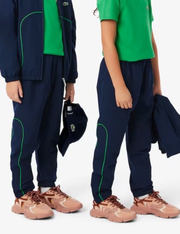 Pantaloni Lacoste, bleumarin
