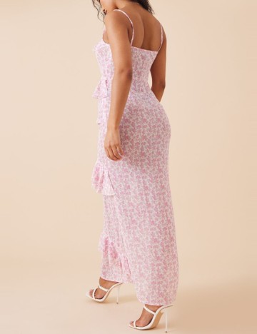 Rochie maxi PRETTYLITTLETHING, mix culori