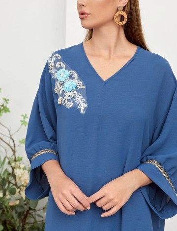 Rochie midi Shein, albastru