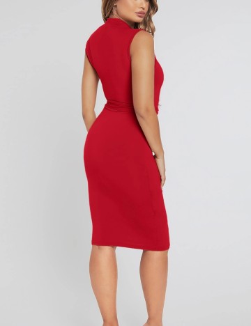 Rochie midi Shein, roșu