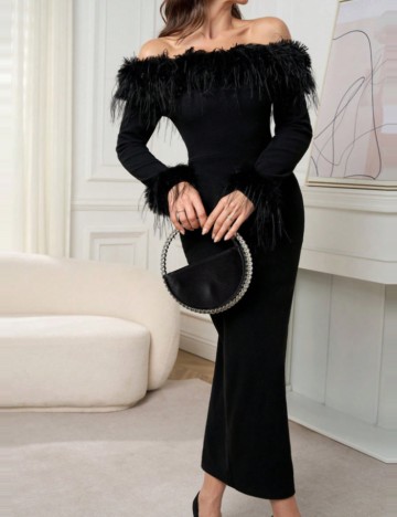 Rochie maxi Shein, negru