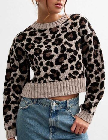 Pulover New look, mix culori