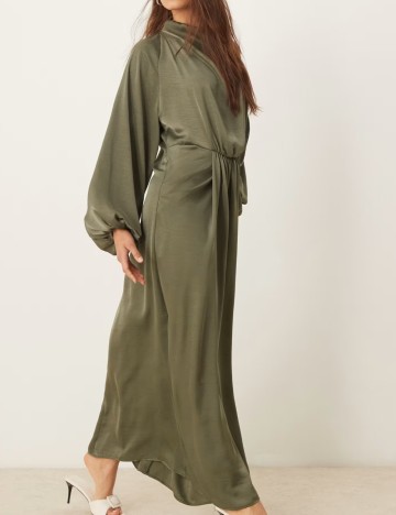 Rochie maxi ASOS, kaki