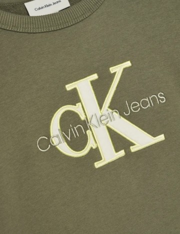 Bluză Calvin Klein, verde