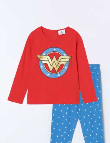 Bluză de pijama Lefties, roșu