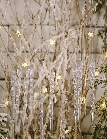 Set accesorii decorative Shein, transparent