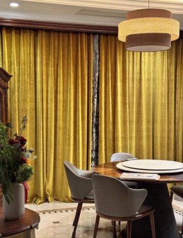 Draperie Shein, auriu