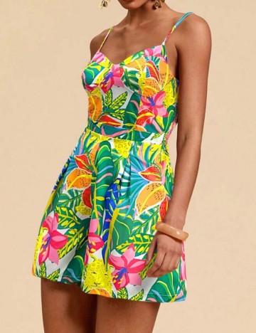 Salopetă Shein, mix culori