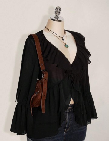 Cămașă Shein, negru