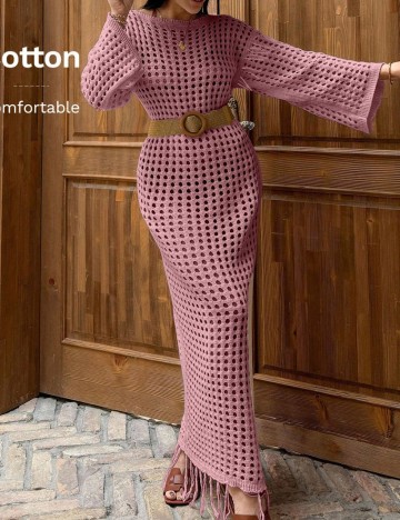 Rochie de plajă Shein, roz