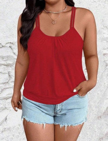 Maiou Shein Curve+, roșu