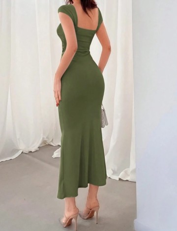 Rochie midi Shein, verde