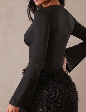 Bluză Shein, negru