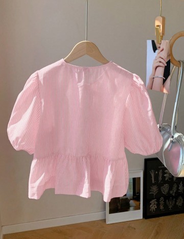 Cămașă cu mânecă scurtă Shein, mix culori