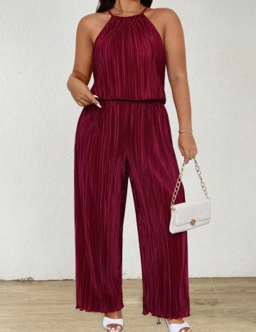 Compleu Shein Curve+, vișiniu