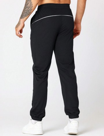 Pantaloni de trening Shein, negru