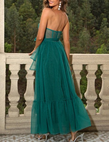 Rochie de ocazie Shein, verde