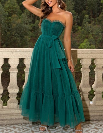 Rochie de ocazie Shein, verde