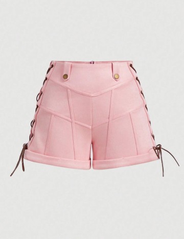 Pantaloni scurți Shein, roz