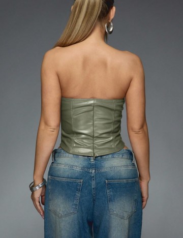 Top Shein, verde