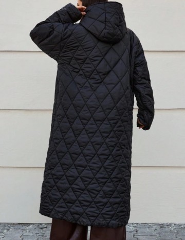 Geaca Shein Curve+, negru