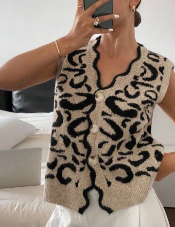 Vestă Shein, mix culori