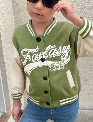 Jachetă Shein, verde