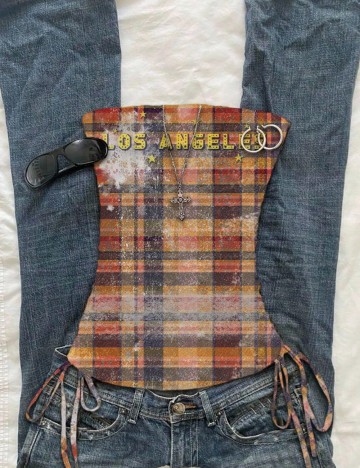 Top Shein, mix culori