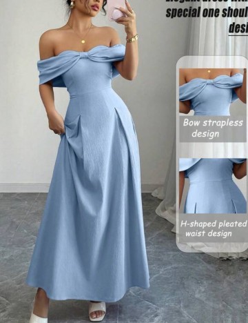 Rochie maxi Shein, albastru