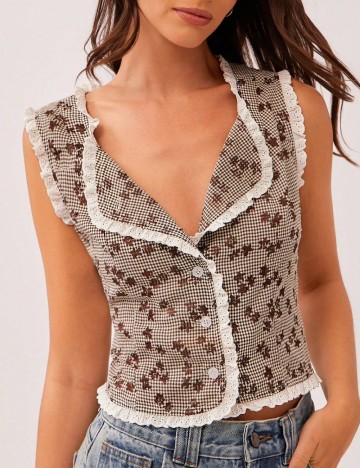 Cămașă cu mânecă scurtă Shein, mix culori