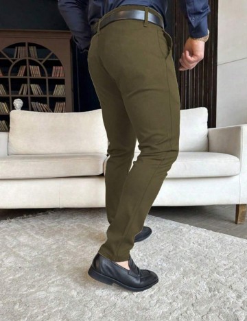 Pantaloni Shein MANFINITY, kaki