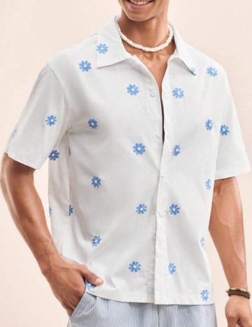 Cămașă cu mânecă scurtă Shein MANFINITY, mix culori