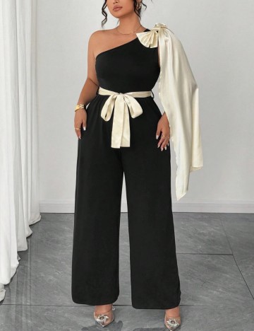 Salopetă lungă Shein Curve+, mix culori