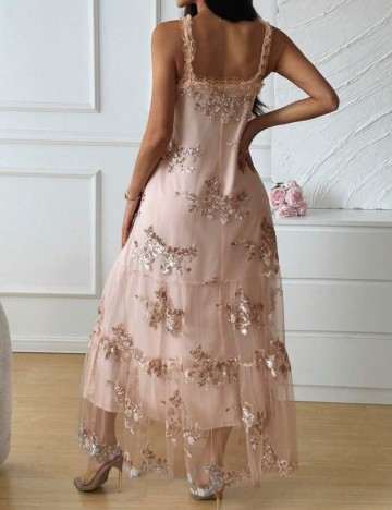 Rochie maxi Shein, mix culori